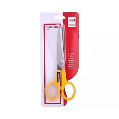 Deli Stainless Steel Scissors 8 inch 