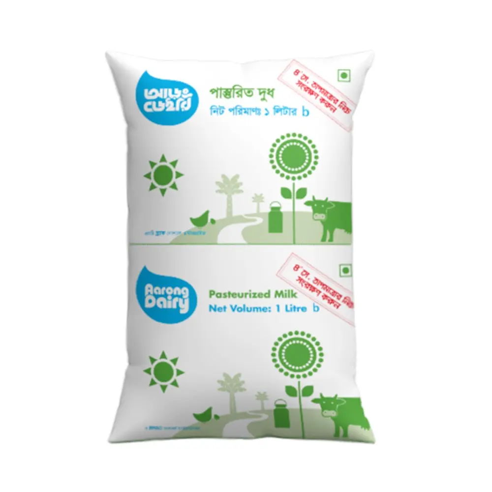Aarong Dairy Pasteurize Toned Milk - দুধ ( 1L )